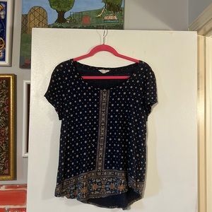 Lucky 🍀 brand cap sleeve top